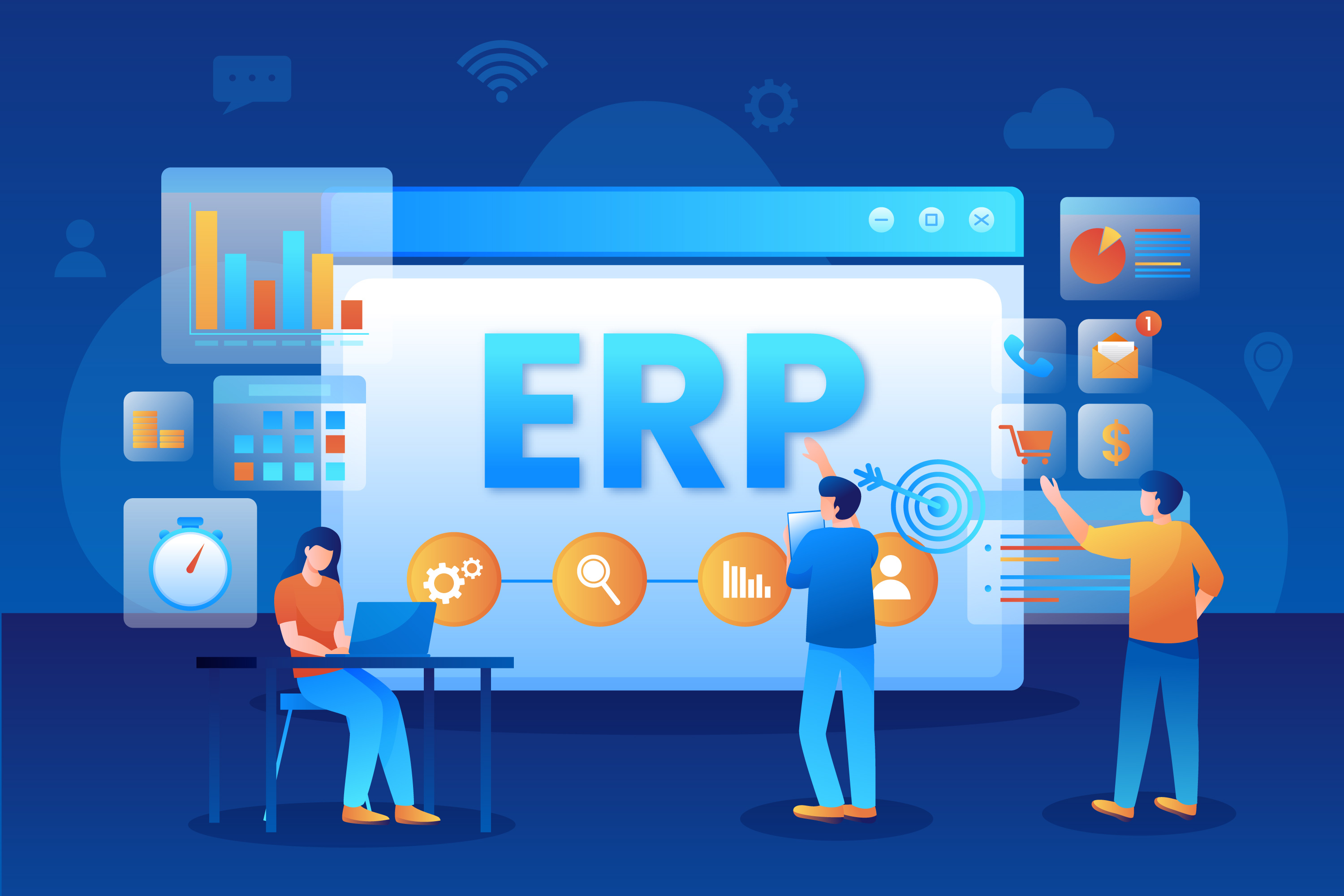 Custom ERP software solutions for transport and construction companies